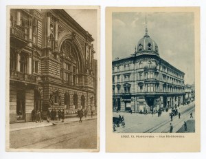 Lodz - set of 2 postcards