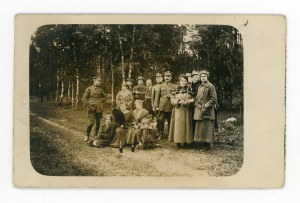 Officers on a tour circa 1919. (446)