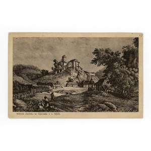 Ojców - widok z zamku 1806 r. (455)