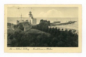 Kolobrzeg / Kolberg - lighthouse, piers (457)