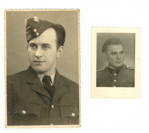 Bydgoszcz - Portrait of a man. Set of photographs 2 pcs. 1946-50 (539)