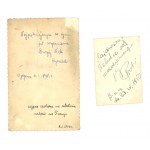 Bydgoszcz - Portrait of a man. Set of photographs 2 pcs. 1946-50 (539)