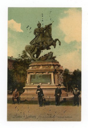 Lviv / Lemberg - Sobieski monument (581)