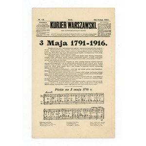 Kurjer Warszawski vom 2. Mai 1791-1916. (601)