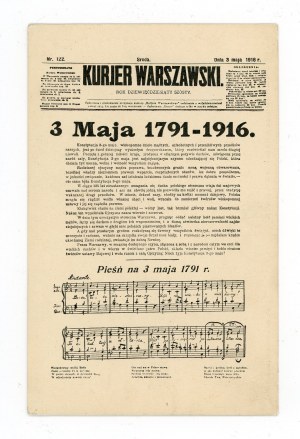 Kurjer Warszawski of May 2, 1791-1916. (601)