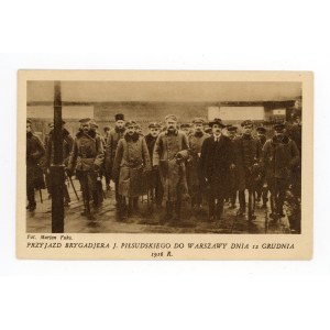 Przyjazd Brygadiera J. Piłsudskiego do Warszawy 12 grudnia 1916 r. (614)
