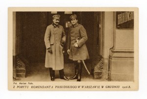 Warsaw - stay of Commander Pilsudski XII 1916. (615)