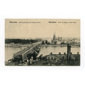 Warszawa - most nad Wisłą, widok Pragi (668)