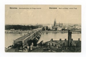 Warsaw - bridge over the Vistula River, view of Praga (668)