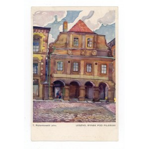 Leszno - rynek, kamienica pod filarami (683)