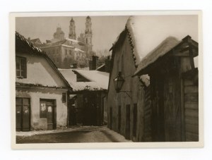 Vilnius - Safianiki alley, church of the O.O. Missionaries. Published by Atlas 1938 (705)