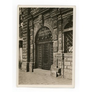 Lwów - Rynek, brama Czarnej Kamienicy. Wyd. Atlas 1938 (718)