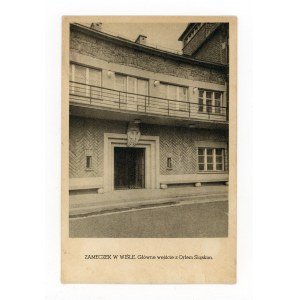 Wisła - zameczek, główne wejście z Orłem (637)
