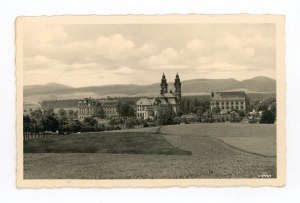 Krzeszów / Grüssau (Lower Silesia Province) - panorama, monastery (735).