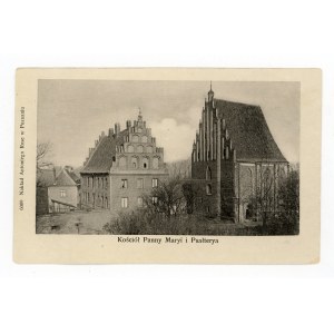 Ostrów Tumski - Kościół NMP i Psałteria ok. 1900 r. (736)
