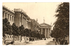 Vilnius - Adam Mickiewicz Street. In the background the Cathedral (901)