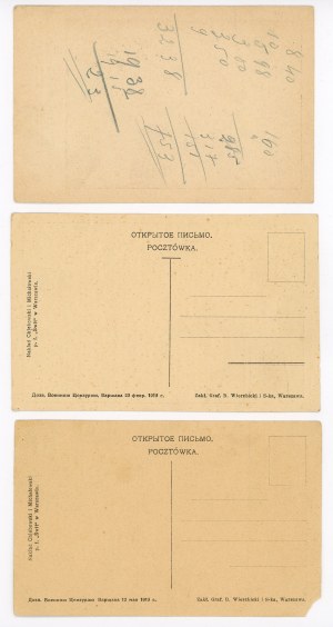 Patriotic postcard - set of 3 pcs. (956)