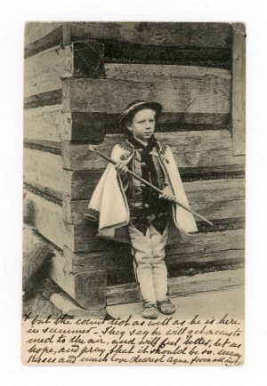 Podhale - young highlander 1904 (797)