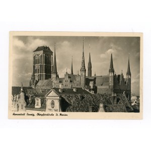 Gdańsk / Danzig - gómy kościół parafialny Św. Marii (802)
