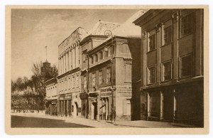 Vilnius - Great Street, view of the castle. PTK Publishing House (977)