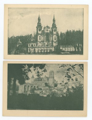 Kwidzyn and Swieta Lipka, East Prussia - set of 2 pcs. (988)