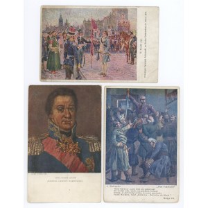 Malarstwo patriotyczne - 3szt. (1151)