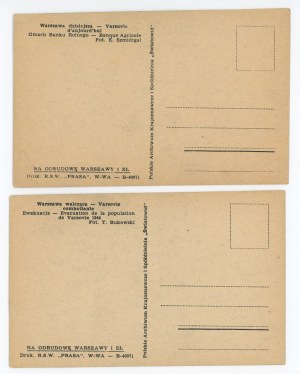 Warsaw - Fighting Warsaw 1944, set of 4pcs. (1201)