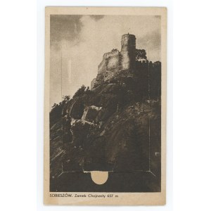 Sobieszów - Château de Chojnik, carte postale pliante (1216)