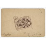 Dyneburg (Latvia) - locomotive. Cabinet photograph 1893 (1221)
