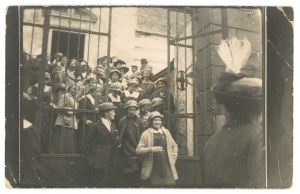 Kielce - Karczówka, exit from the service, 1912 (916)