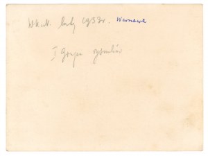 Warsaw, 8 Górczewska Street - Higher Teacher Training Courses, 1933 (925)