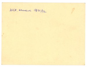 Warsaw, 8 Górczewska Street - Higher Teacher Training Courses, 1933 (926)