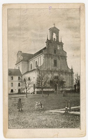 Poznan - St. Joseph's Church with the adjacent building of the regional command (864)