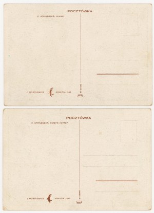 Z. Stryjeńska: Wianki i Święto Kupały. Set of 2 pcs. (886)