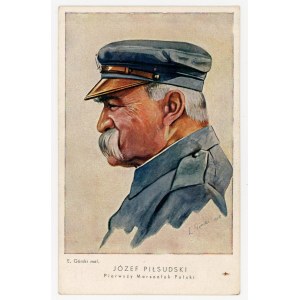 Józef Piłsudski - Pierwszy Marszałek Polski. Mal. E. Górski mal. (848)