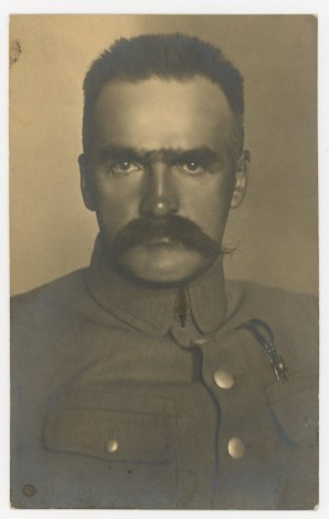 Jozef Pilsudski with VM - Photograph, circa 1921 (851).
