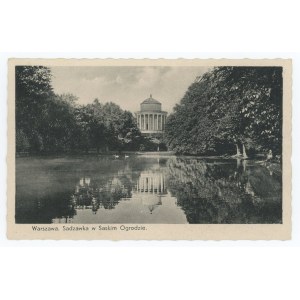 Warszawa K. Wojutyński 37 - Sadzawka w Saskim Ogrodzie (1354)