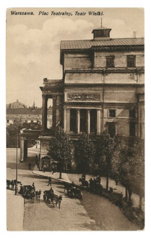 Warsaw - Theater Square, Grand Theater (1412)