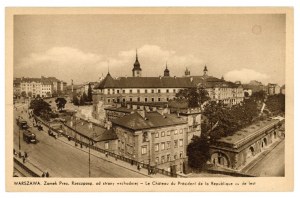 Warsaw - Castle of the President of the Republic from the eastern side (1417)