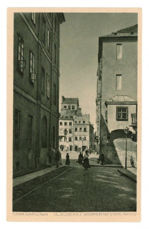 Warsaw - Jezuicka Street with a view of the Old Town (1429).