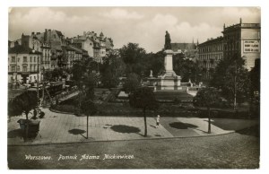 Warsaw - Monument to Adam Mickiewicz (1468)