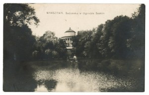 Warsaw - A pond in the Saxon Garden (1479)