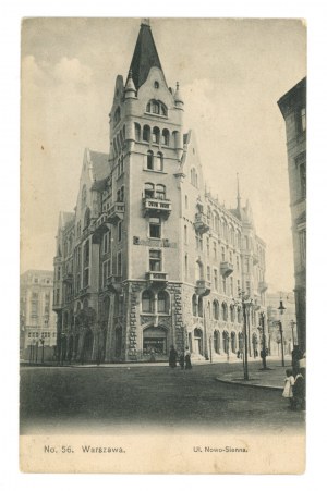 Warsaw - New-Sienna Street. Published by H.P. (1538)