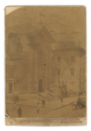 Warsaw - Photo by M.Pusch. Capuchin Church, Miodowa Street (1571).