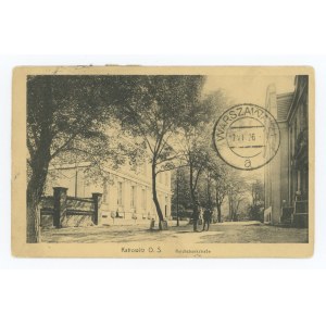 Katowice / Kattowitz O.S - Bankowa Street (1640)