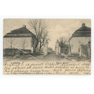 Konskie - Main entrance, 1902. (1676)