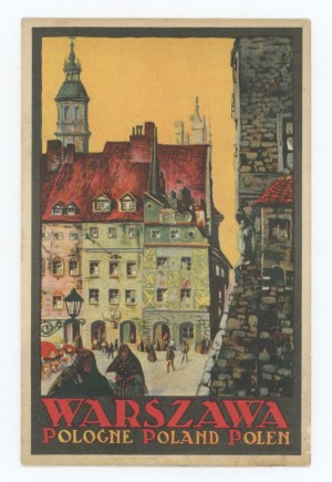 Warsaw - Advertising postcard of the Ministry of Communications (1693)