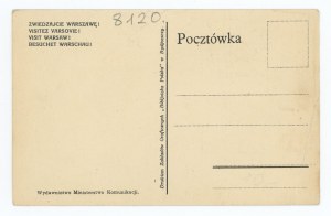 Warsaw - Advertising postcard of the Ministry of Communications (1693)