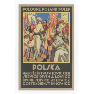 Łowicz - Pocztówka reklamowa Ministerstwa Komunikacji (1696)