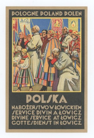 Lowicz - Advertising postcard of the Ministry of Communications (1696)